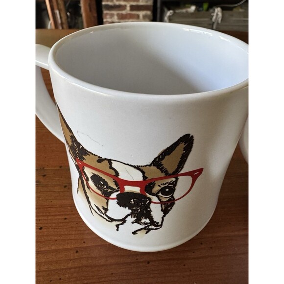 Boston Terrier & French Bulldog Mug Set By Spectrum Design 16 ounces - Picture 4 of 16